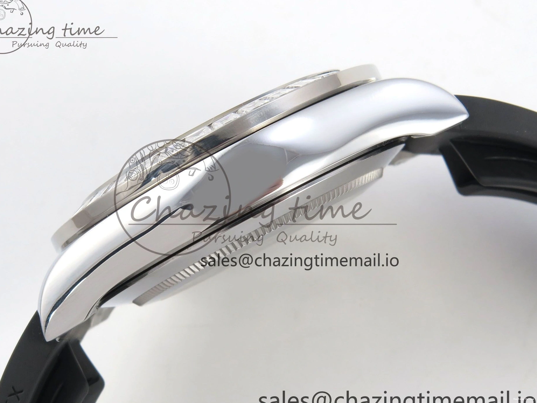 0207 Elegant Daytona 116589TBR ‘Eye Of The Tiger’ SS 3CF 1:1 Best Edition Tiger Diamonds Dial on Oysterflex Strap SH4130 V2 (Mod Version) 49